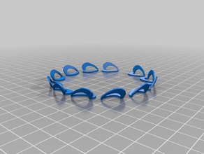 pulsera jóias personalizado 3d print model - Mito3D