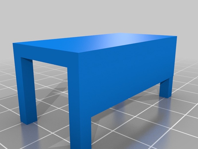 tabela mesa da frente impressora 3d os acessórios totalmente inútil 3D print model - Mito3D