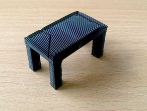 our table 3d printer accessories 3d print model - Mito3D