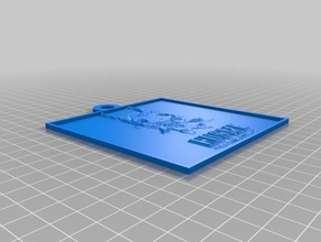 loki lithographie 2d art personnalisé 3d print model - Mito3D