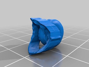 donut na boca esculturas a sobremesa dfab alimentos 3d print model - Mito3D
