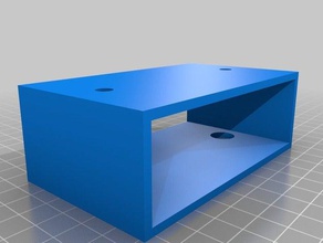 d-link 7 port usb hub mount office enclosure 3d print model - Mito3D