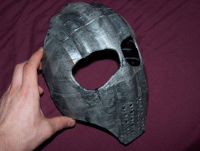 piinus war mask costume armor comic con cosplay dr doom fallout 3 fighter gladiator helm helmet knight medieval soldier spartan trojan 3d print model - Mito3D