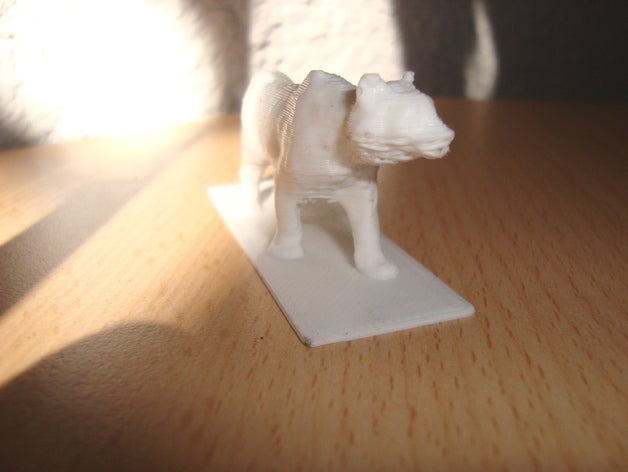 Kaplan hayvanlar heykelcik 3D print model - Mito3D