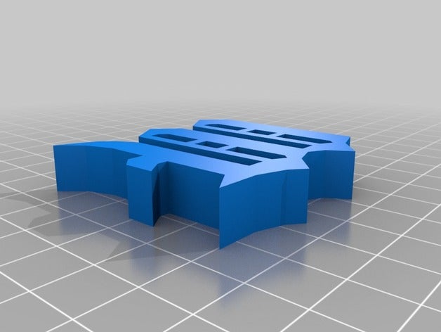 letter Gothic Zeichen logos 3D print model - Mito3D