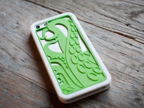 fraemesopen tentacles iphone case design mobile 3d print model - Mito3D