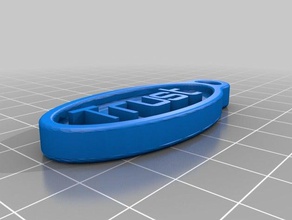 chaveiro trust coins badges customized 3d print model - Mito3D