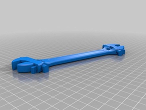 doubtfull çift bahco el araçlar eğlenceli anahtarı 3d print model - Mito3D
