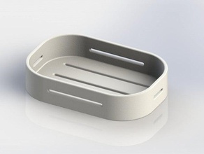 ventilé porte-savon la salle de bains douche évier 3d print model - Mito3D