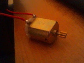 elektrik motoru monte edin hobi takın blok vida basit dur teyp 3d print model - Mito3D