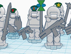 flatminis -- bughunt toys games 3d print model - Mito3D