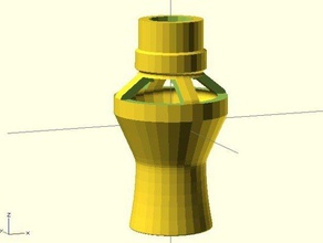 miscelazione eductor di ingegneria acquario 3d print model - Mito3D