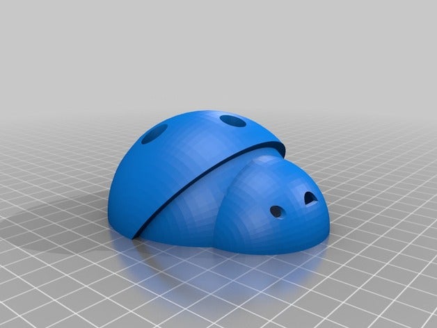 coccinella animali 3D print model - Mito3D