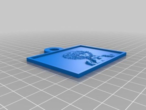 ayanami rei 2d sanat özelleştirilmiş 3d print model - Mito3D