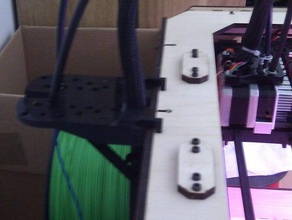 replicator filament guide 3d printer accessories 3d print model - Mito3D