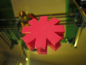 red hot chili peppers logo musique 3d print model - Mito3D