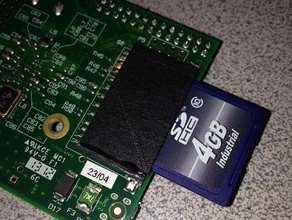 raspberrypi sdcard placa electrónica 3d print model - Mito3D