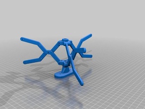 özelleştirilmiş örümcek benim parametrik filament makara tutucu katlanabilir biriktirme 3d yazıcı aksesuarlar 3d print model - Mito3D