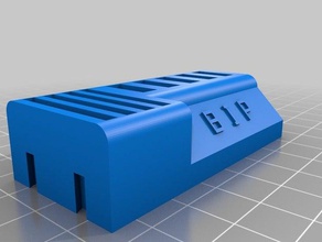 bip stick usb cartão sd titular organização personalizado 3d print model - Mito3D