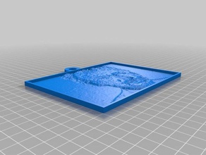 johnny hallyday 2d art personnalisé 3d print model - Mito3D