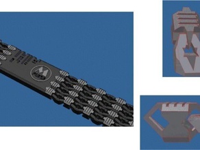 un seul passage de bracelet d'autres 3d accessoires bijoux makeentry reprap 3d print model - Mito3D