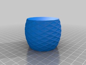 Teelichthalter vase Sache Dekor angepasst 3d print model - Mito3D