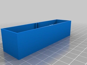 mini storage drawers v16 containers customized 3d print model - Mito3D