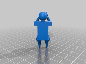 il mio personalizzate monouso skinable figurina sculture 3d print model - Mito3D