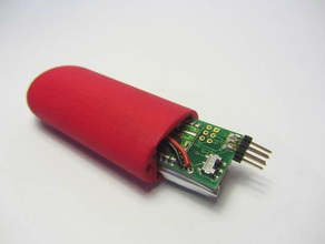 bi1 encasement red cap fastened m3 screws electronics 3d printing arduino bodyinteraction construction toys design 3d print model - Mito3D