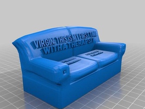 poem couch other 3d print model - Mito3D