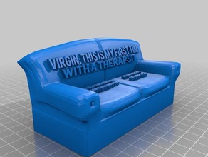couch poem 2 3d printing 3d print model - Mito3D