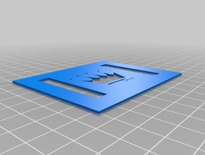 nueve de la placa art herramientas personalizado 3d print model - Mito3D