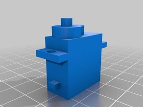 9g servo dummy robotics 3d print model - Mito3D