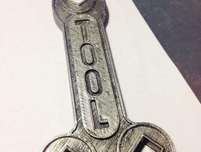 tool band -wrench signs logos music 3d print model - Mito3D