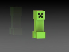 minecraft creeper toys games diamond notch sword 3d print model - Mito3D