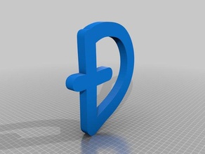 dogecoin-symbol andere 3d print model - Mito3D