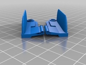 schermo della finestra clip di sostituzione parti 3d print model - Mito3D
