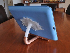 splashy ipad stand tablet 3d printing today blender fluid 3d print model - Mito3D