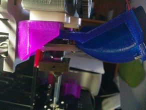 fan blower budaschnozzle wades extruder 3d printer accessories 3d print model - Mito3D