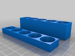 er16 5-collet holder tool holders boxes customized 3d print model - Mito3D