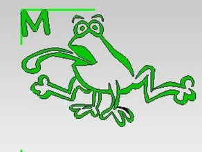 la grenouille l'art 3d print model - Mito3D