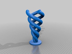 helix vase 1 other 3d print model - Mito3D