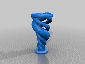 helix vase 2 other 3d print model - Mito3D