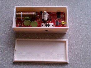 sparkfun geiger counter case electronics 3d print model - Mito3D