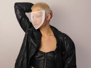 roxo cavaleiro da máscara a moda esgrima ginasta ginástica cavaleiros escudo 3d print model - Mito3D
