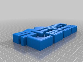 spagna laboratori logo i segni loghi 3d print model - Mito3D