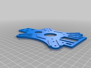 quadrocopter centerplate down side rc vehicles 3d print model - Mito3D