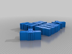 techzone paredes props zona mortalis 3d print model - Mito3D