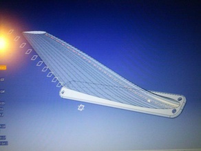 rocket fins engineering dare delft space technical tudelft university 3d print model - Mito3D