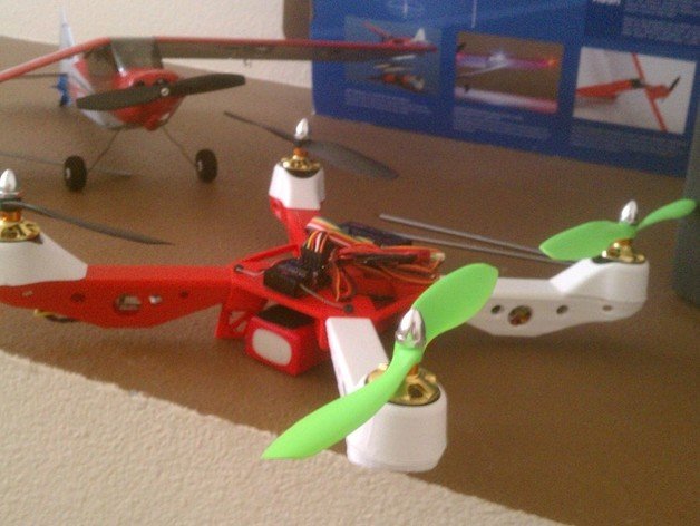 hercules mk3 quadcopter Fahrzeuge genial 3D print model - Mito3D